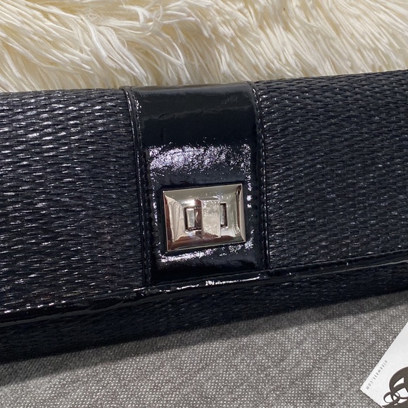Nine West Black Clutch - Picture 2 of 9